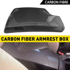 Carbon Fiber Look Armrest Cover for BMW E90 E91 (2006–2012)