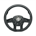18 Inch YourGrip Leather Wood Steering Wheel for Peterbilt 579 (2012–2021)