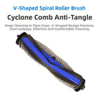 Main Brush Set with 4 HEPA Filters for Ecovacs X11 (Compatible)