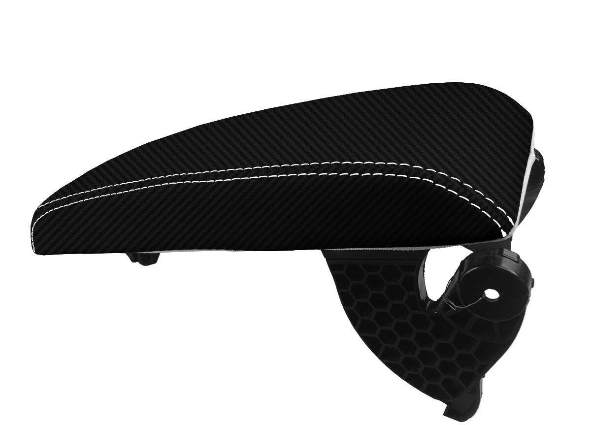 Carbon Fiber Console Lid Armrest Cover for Toyota Camry (2012–2017)