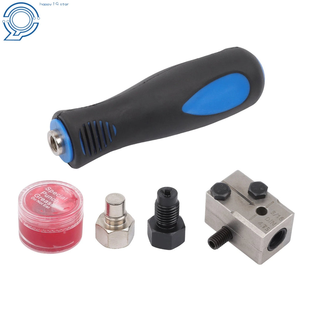 Handheld Pipe Flares Tool for Car Brake Line Flaring (3/16")