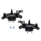 Pair Front Wheel Steering Hub Knuckle Assembly for Honda Pilot (2003-2004)