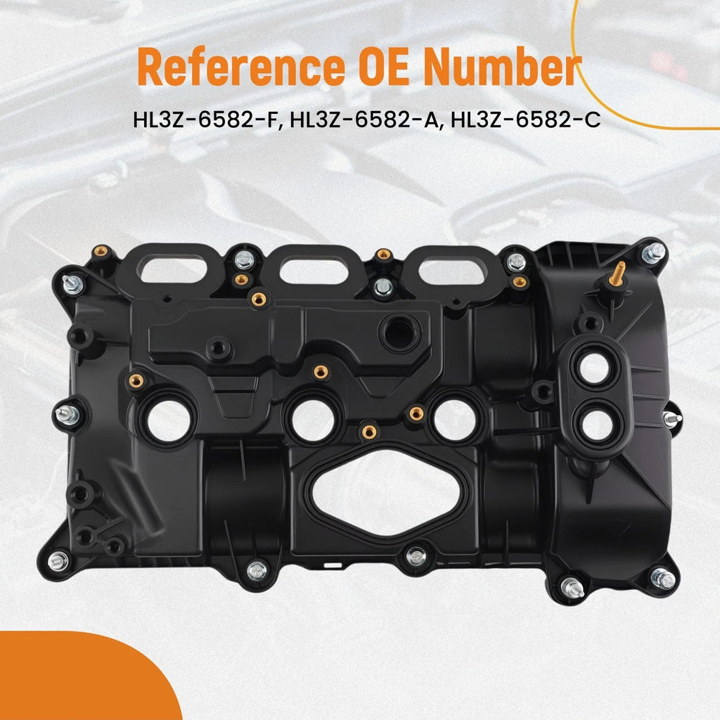 Engine Valve Cover for Ford F-150 3.5L V6 (2017–2020) Black HL3Z-6582-F