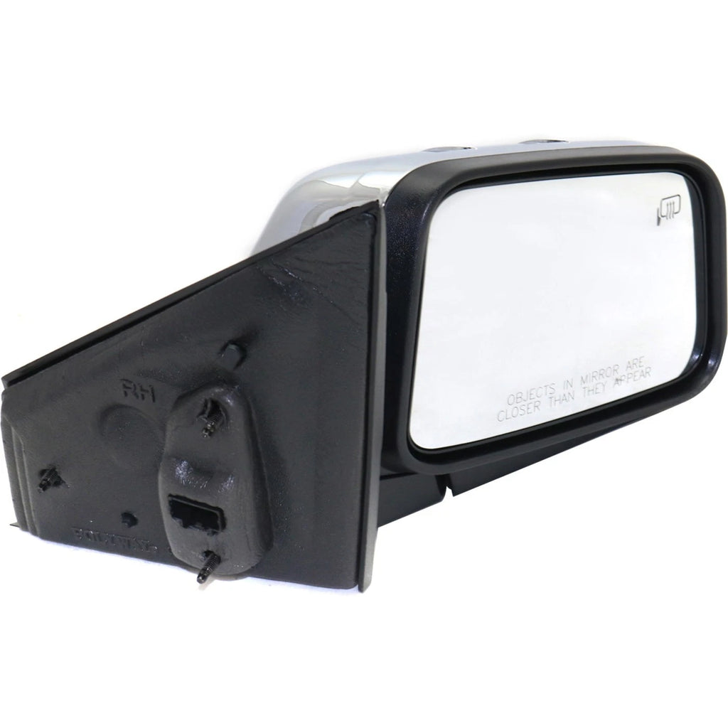 Passenger Side Power Heated Chrome Mirror for Lincoln MKX (2007)