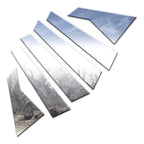 6pc. Luxury FX Stainless Steel Pillar Post Trim for 2015-2017 Chrysler 200
