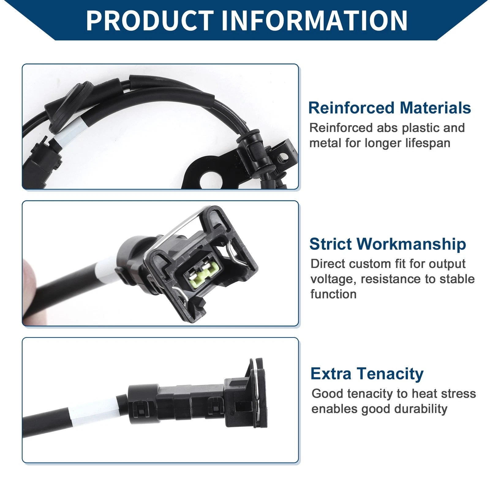 ABS Wheel Speed Sensor for Hyundai Tucson (2016–2021) No. 91920H3000/91920F8000