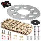 Drive Sprocket & Chain w Bolts X-Ring 118 Links for Honda XR100R CRF100F (2003–2003)