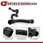Radiator Coolant Hose for BMW E65 E66 730i 730Li (2000–2008) No. 17127537745 Rubber