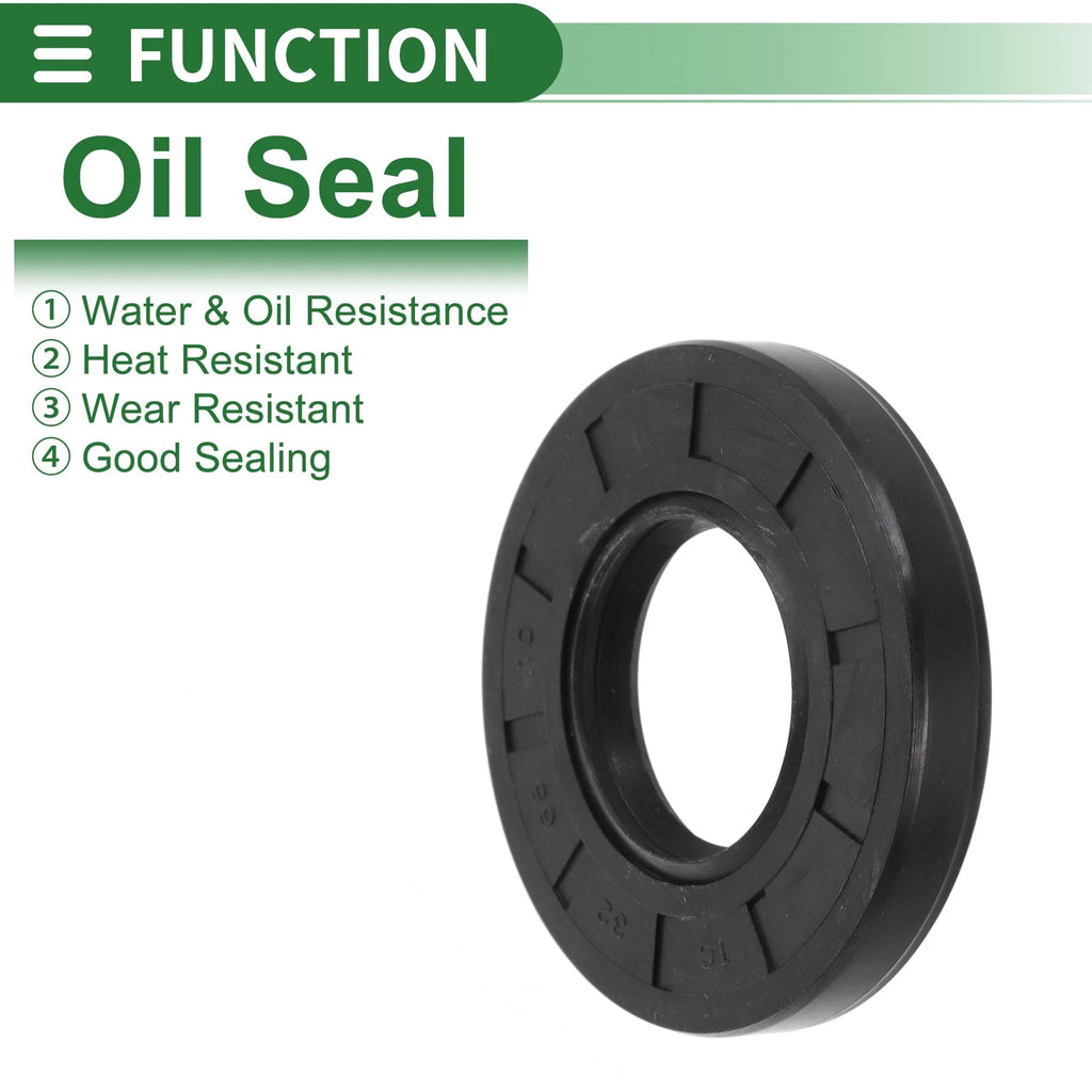 Set of 5 Oil Seal Rotary Shaft Seal NBR Rubber 32x65x10mm