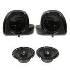6.5" Lower Vented Fairings Speaker Glove Box for Harley Touring FLHT (2014–2024)