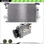 Condenser & Compressor for Mitsubishi Lancer, Outlander