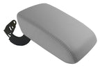 Leather Console Lid Pull Over Cover for Audi A5 S5 (2008–2017) Gray
