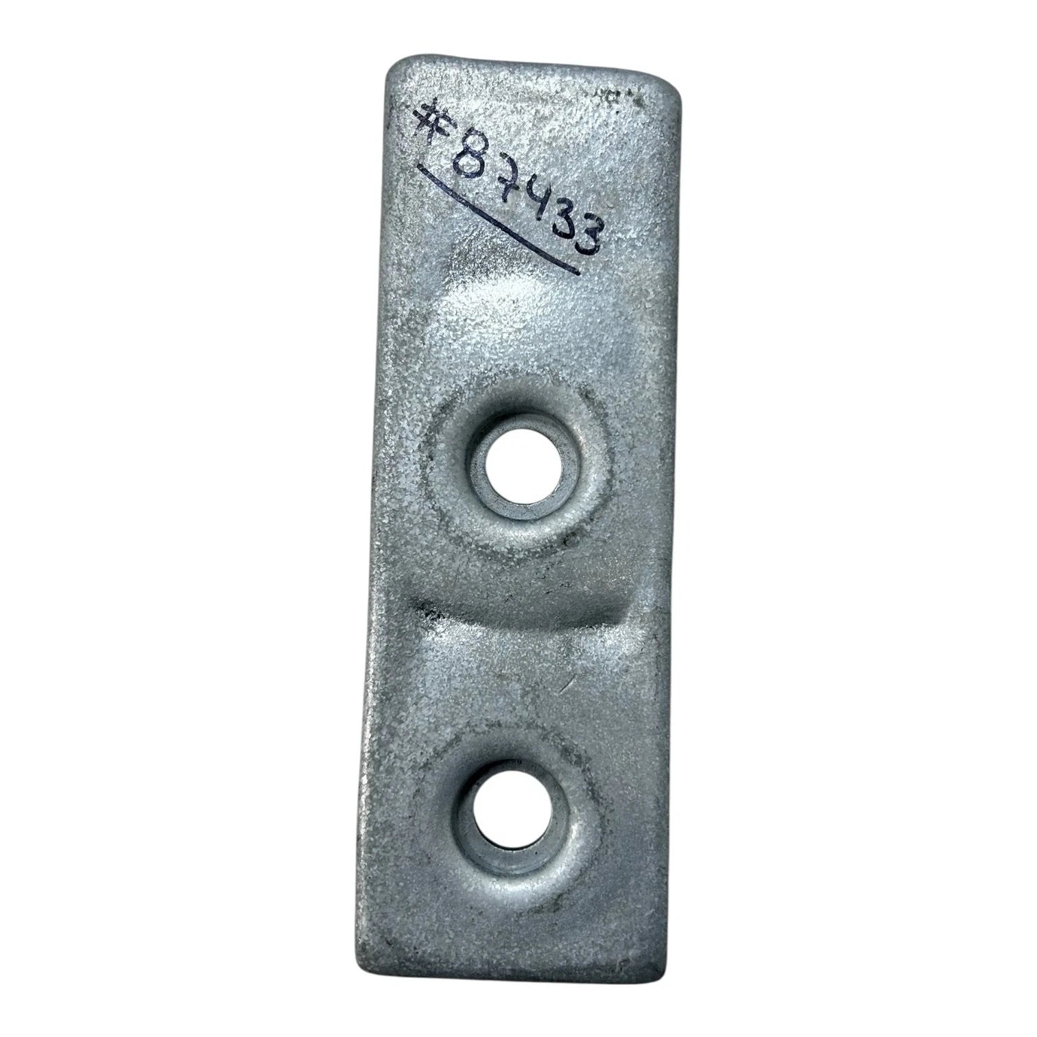 Zimar MC-80 Marine Zinc Anode Bolt On Plate for Marine Applications (OEM)