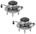 Set of 2 Moog Front Wheel Bearing and Hub Kit for Escalade ESV, Sierra 1500 (2007–2014)