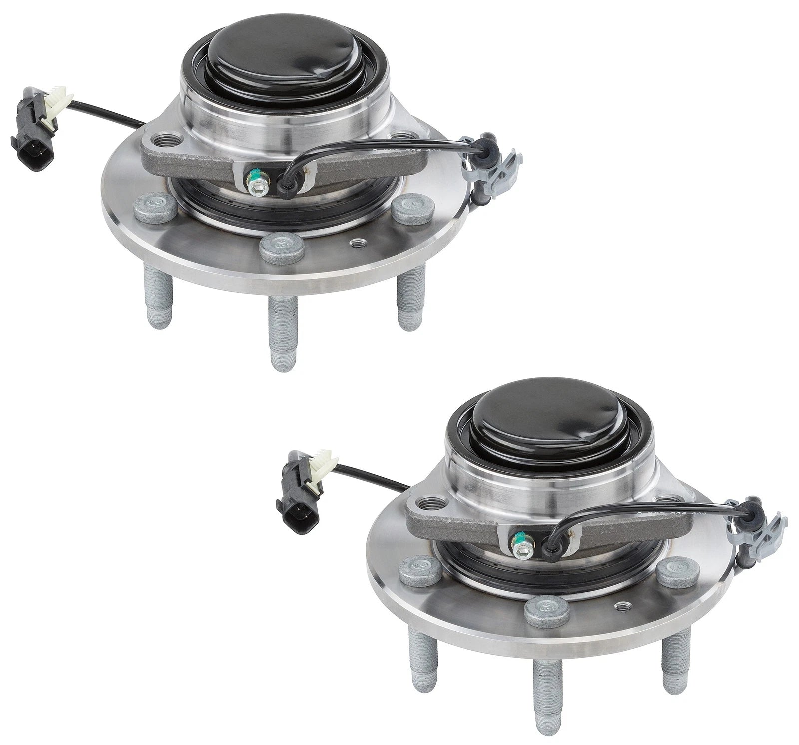 Set of 2 Moog Front Wheel Bearing and Hub Kit for Escalade ESV, Sierra 1500 (2007–2014)