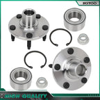 2Pcs Front Wheel Hub & Bearing Kit for Ford Edge Lincoln MKX (2007–2010)