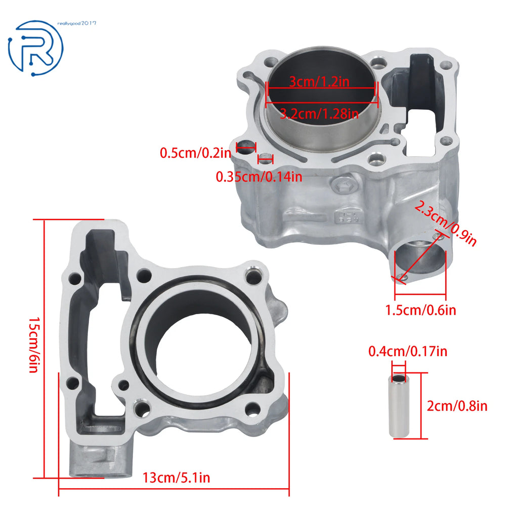 Cylinder Gasket Piston Kit for Honda CB150 CBR150R GTR150 (2017-2023)