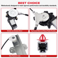 Window Regulator with Motor Rear Left for Acura RL (1998–2004) 741-182