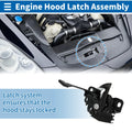 Hood Latch Assembly for Honda Civic (2012) No. 74120TR0A11/HO1234127