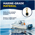 1-1/4 Inch Rubber Drain Plug for Marine Applications (FO3834)