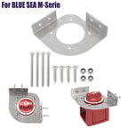 Battery Disconnect Switch Corner Mount Bracket for Blue Sea M-Series Bass Boat