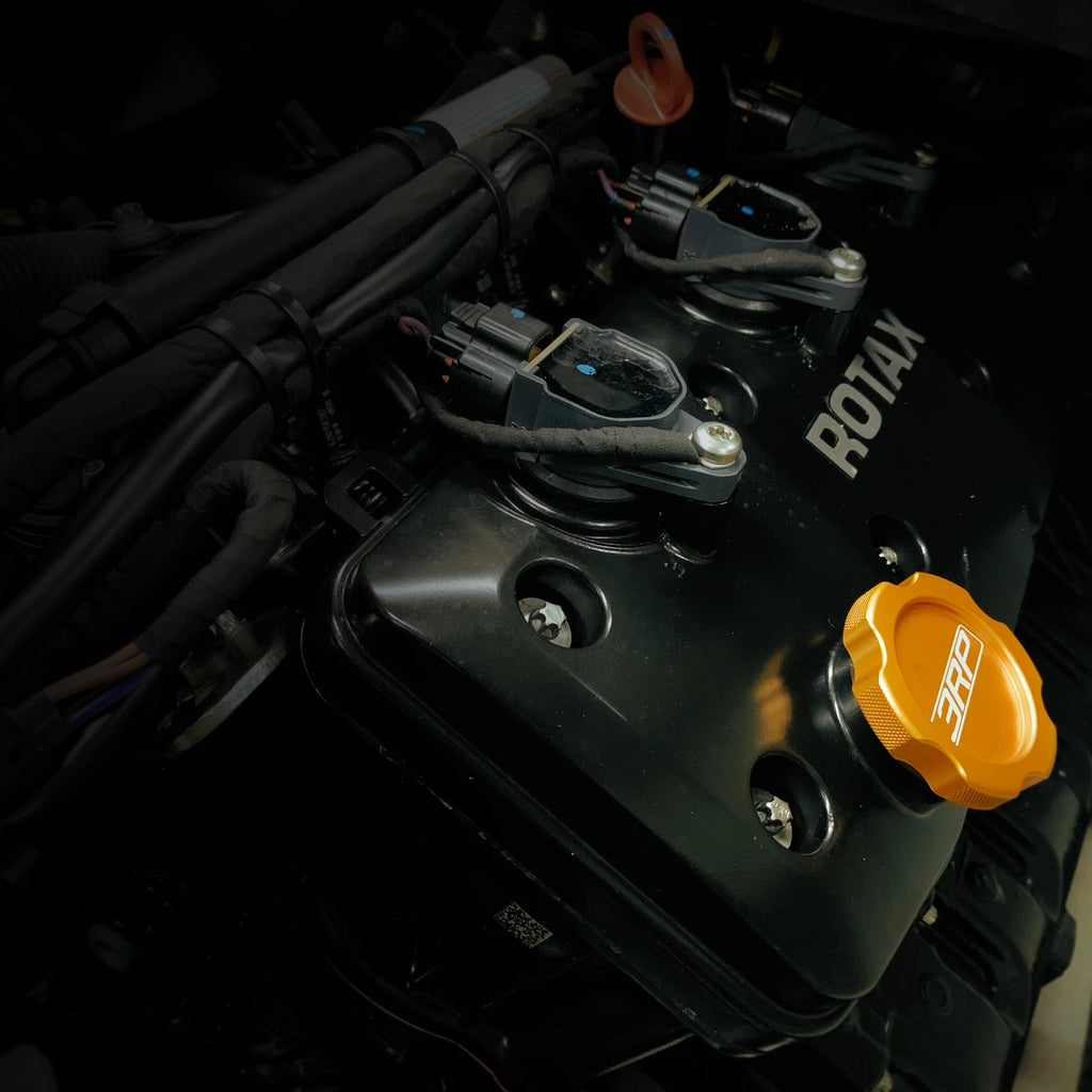 Billet Engine Oil Filler Cap for Sea-Doo (All Years) - Orange