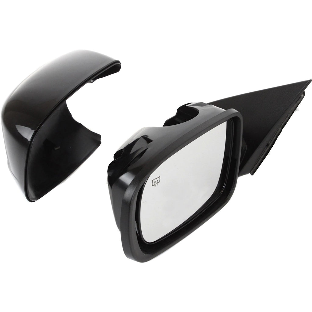 Heated Power Mirror for Chrysler 200 (2011–2014) - Left, Manual Fold, Paintable