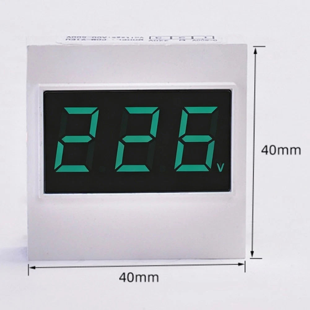 AC Voltmeter 50-500V LCD Display for High-End Power Strips (2010–2023)