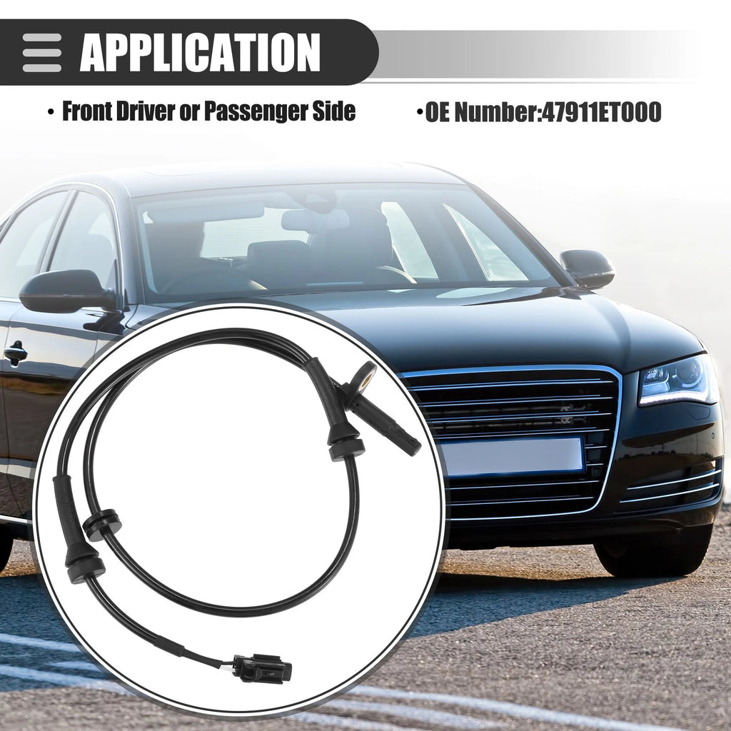 Front Left ABS Wheel Speed Sensor for Nissan Sentra (2007–2012) No. 47911ET000