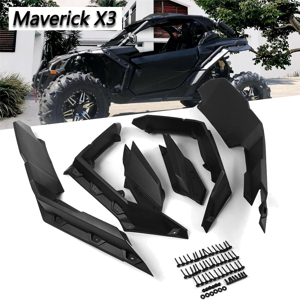 Fender Flares for Can Am Maverick X3 1000 Turbo Max RR (2017–2024)