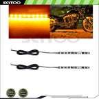 2X Yellow Flexible Strip Light for Universal Applications (LED)
