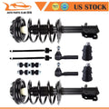 10Pcs Front Struts Assembly Tie Rod Ball Joint Sway Bar for Dodge Neon (2000–2005)