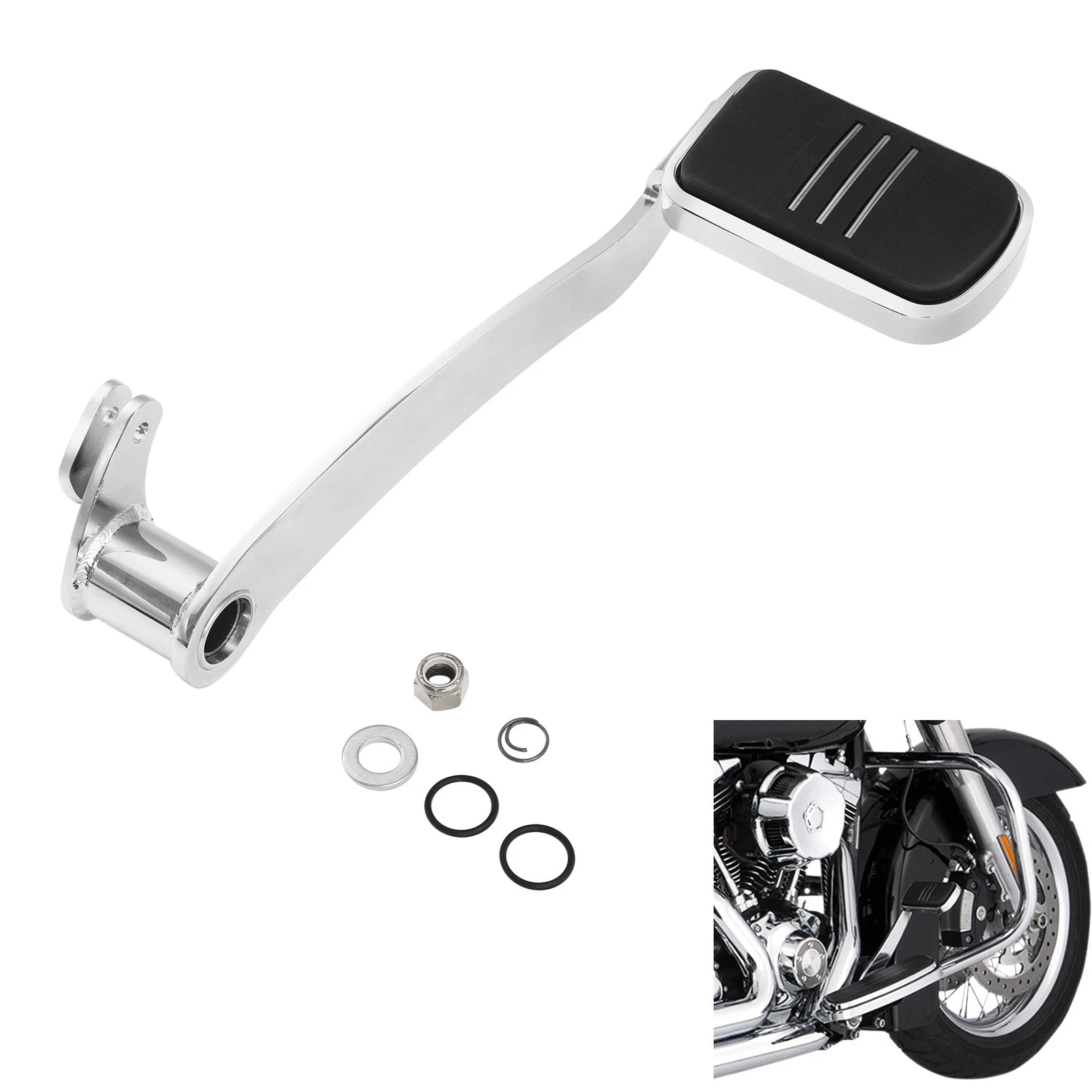 Brake Arm Lever Peg Pedal for Harley Electra Street Glide Trike (2014–2024)