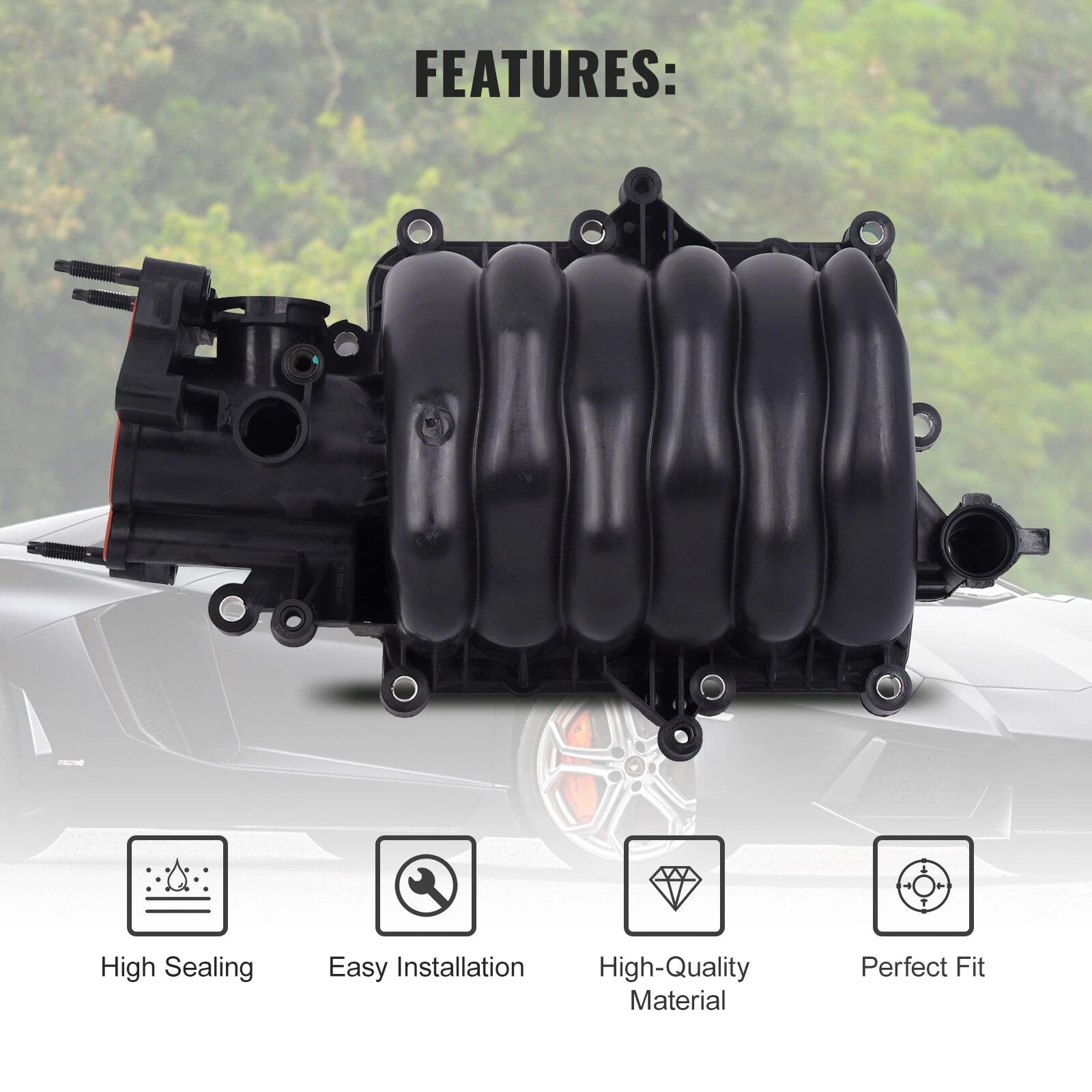 Upper Intake Manifold for Buick LeSabre Regal Chevy Lumina APV (1991–1999)
