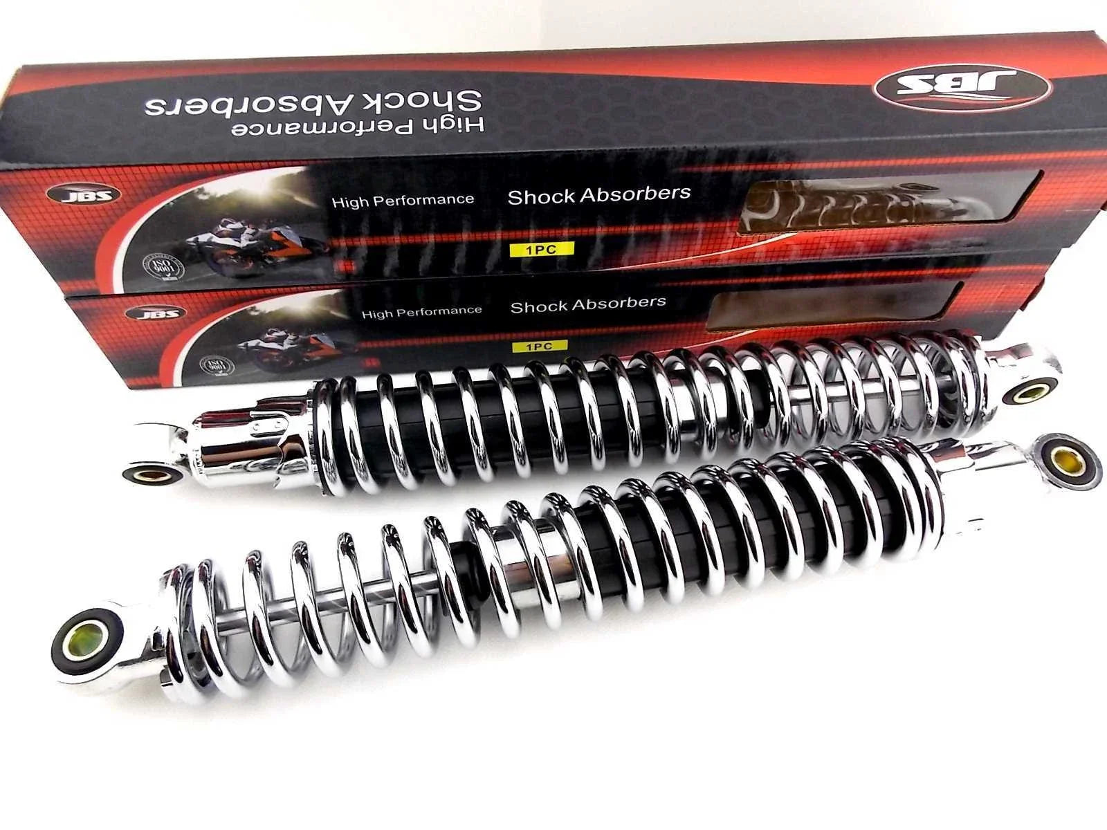 400mm Chrome Rear Shock Absorbers for Suzuki PE250