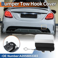 Rear Car Bumper Tow Hook Cover for Mercedes-Benz (2015–2020) No.A2058853303 Silver Tone