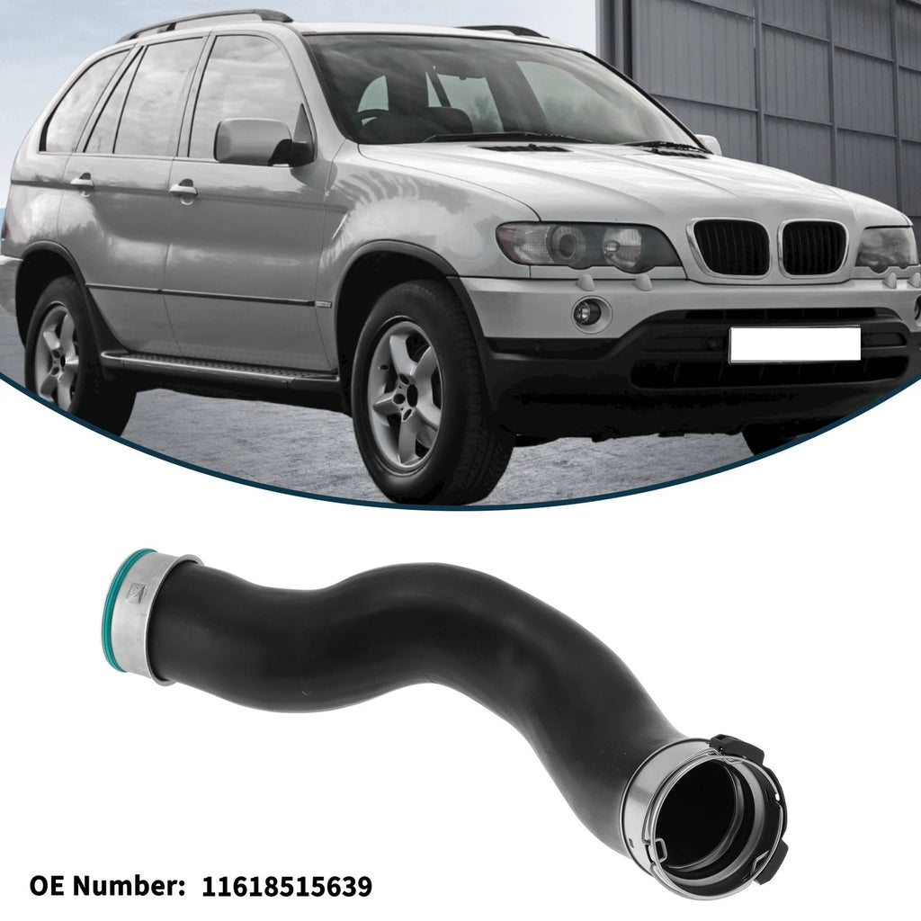 Radiator Hose for BMW X5 F15 F85 (2013–2015) No. 11618515639, Boost Hose Black