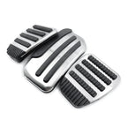Stainless Steel Clutch Brake Gas Pedal Covers for Nissan Tiida Livina Juke