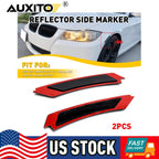 Set of 2 Smoke Side Marker Lamps for BMW E90 E91 LCI Sedan (2009–2011)