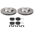 Rear Brake Kit with Drilled Rotors & Genuine Pads for BMW G05 X5 (2019–2023)