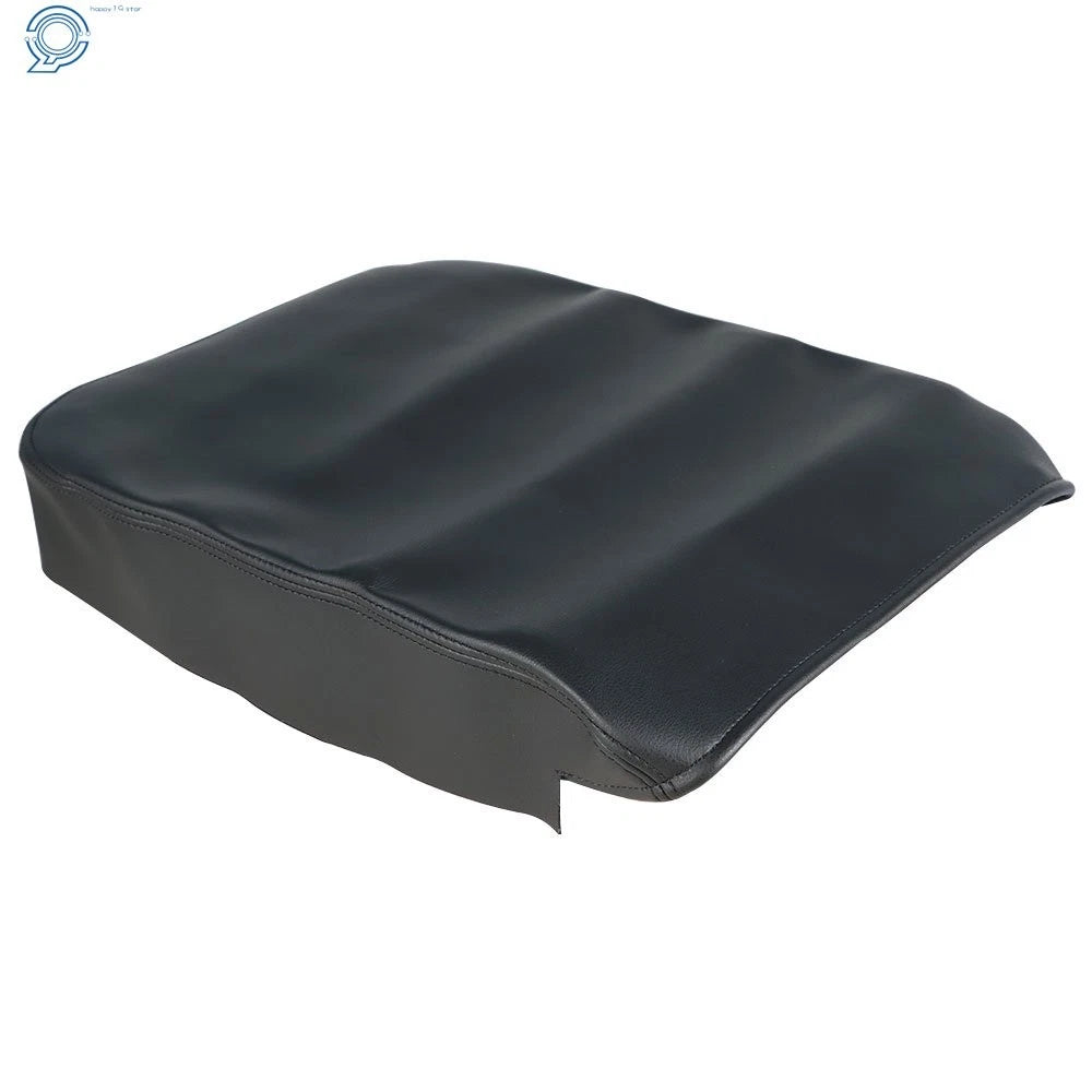 Center Armrest Console Lid Cover for Dodge Ram (2002-2008) Black Leather