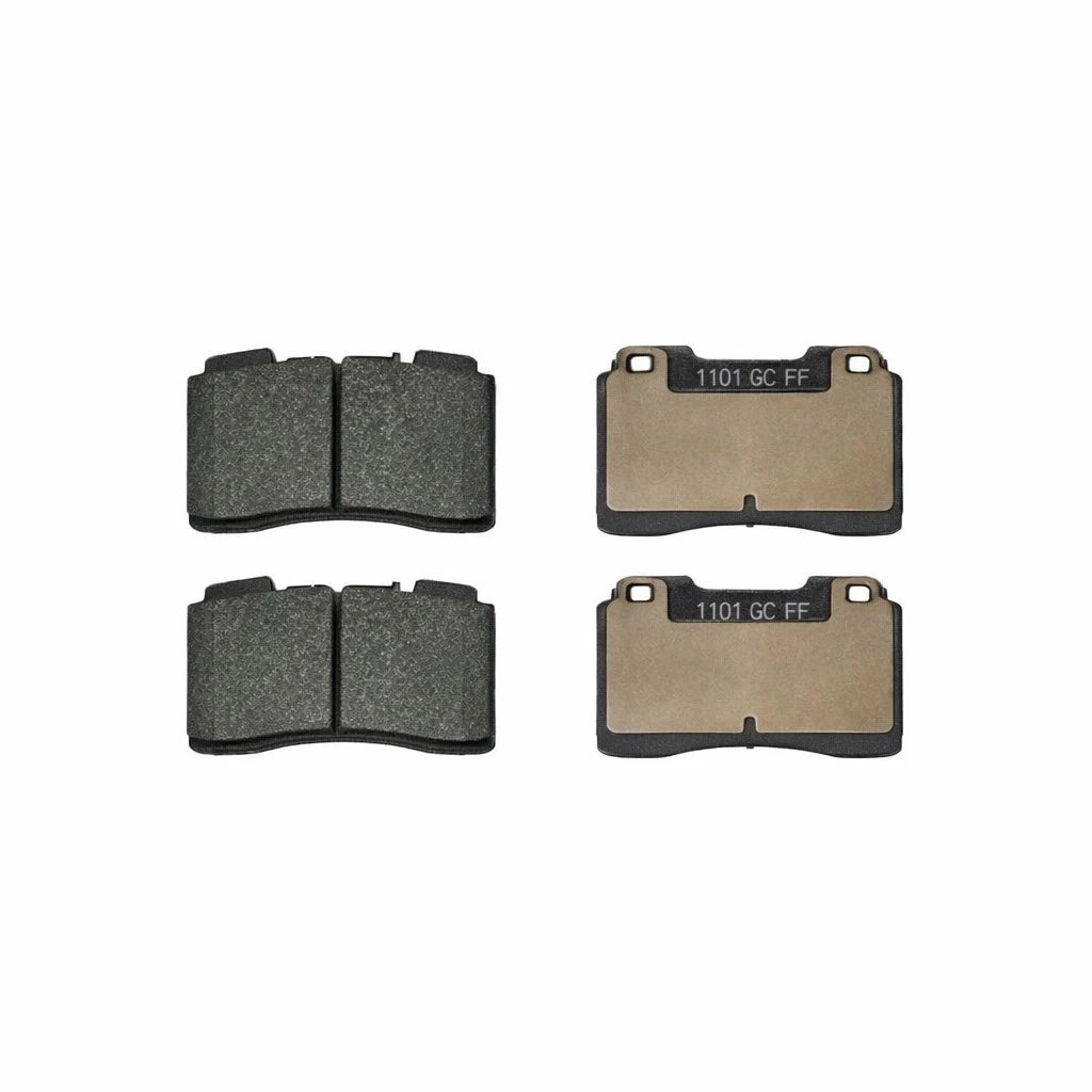 Set of 4 Front Disc Brake Pads for Mercedes-Benz SL600, SL500 (2002–2006) 005420022041