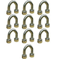 Set of 10 V-Bend U-Bolt Kits for Compact Tractors (Fits )