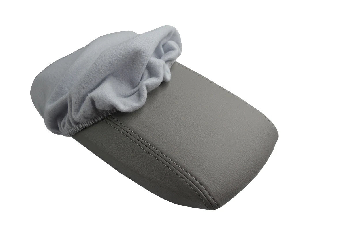 Fleece Console Lid Cover Protector for Toyota Corolla (2014–2019) Gray
