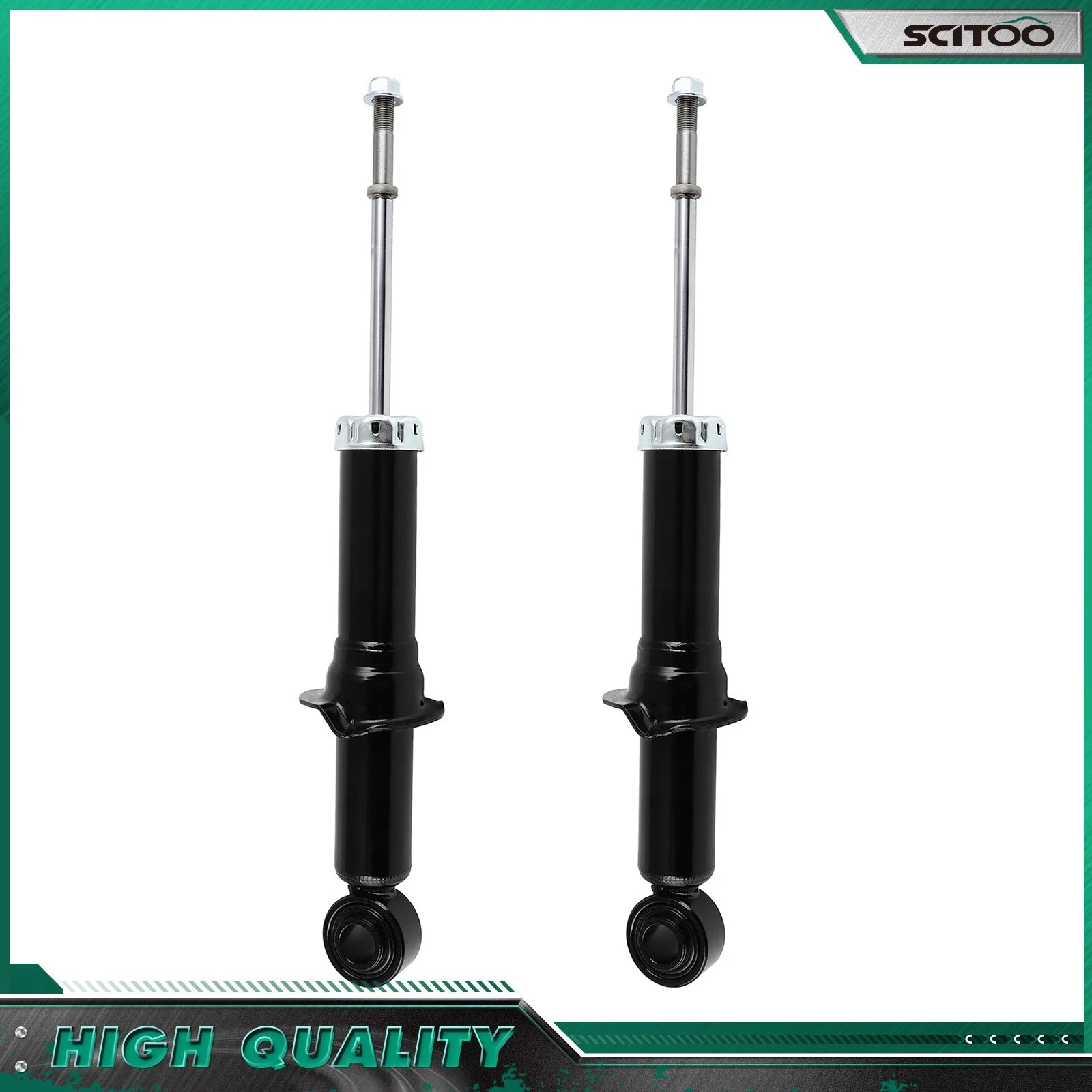 Set of 2 Rear Shock Struts for Toyota Corolla XLE SE LE (2014–2019)