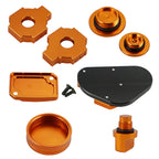 CNC Brake Cylinder Cover Oil Filler Cap Plugs for KTM Duke 125 200 390 (2011–2020)