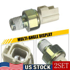 Set of 2 Oil Pressure Sensor Switch for Ford F-150 F-250 F-350 E-350