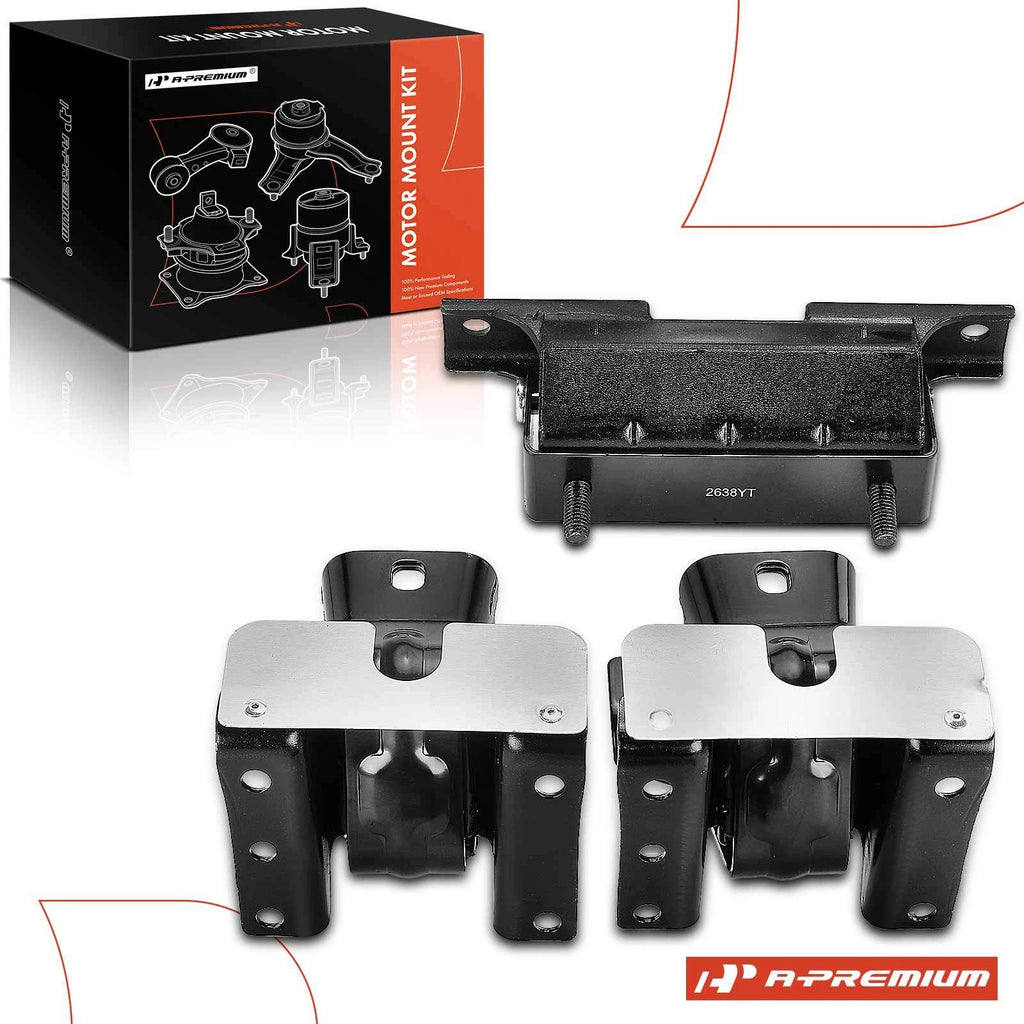 3X Engine Motor & Transmission Mount for Chevrolet Silverado 1500 (1999â2007)