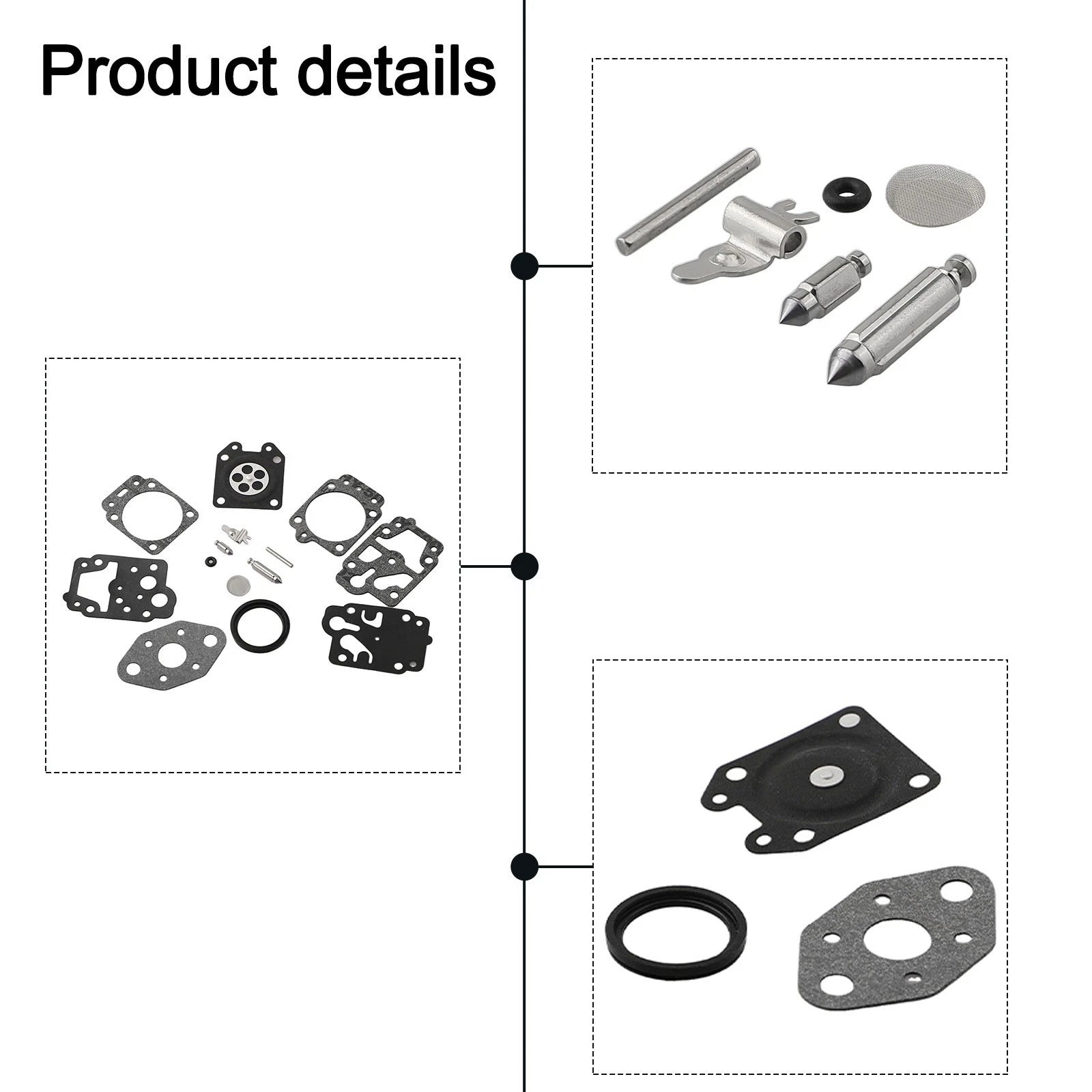 Carburetor Repair Kit Filter Gauze B26PS for