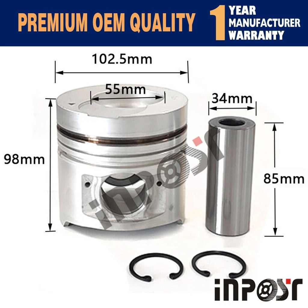 Overhaul Rebuild Kit for Nissan FD35T FD35 Engine
